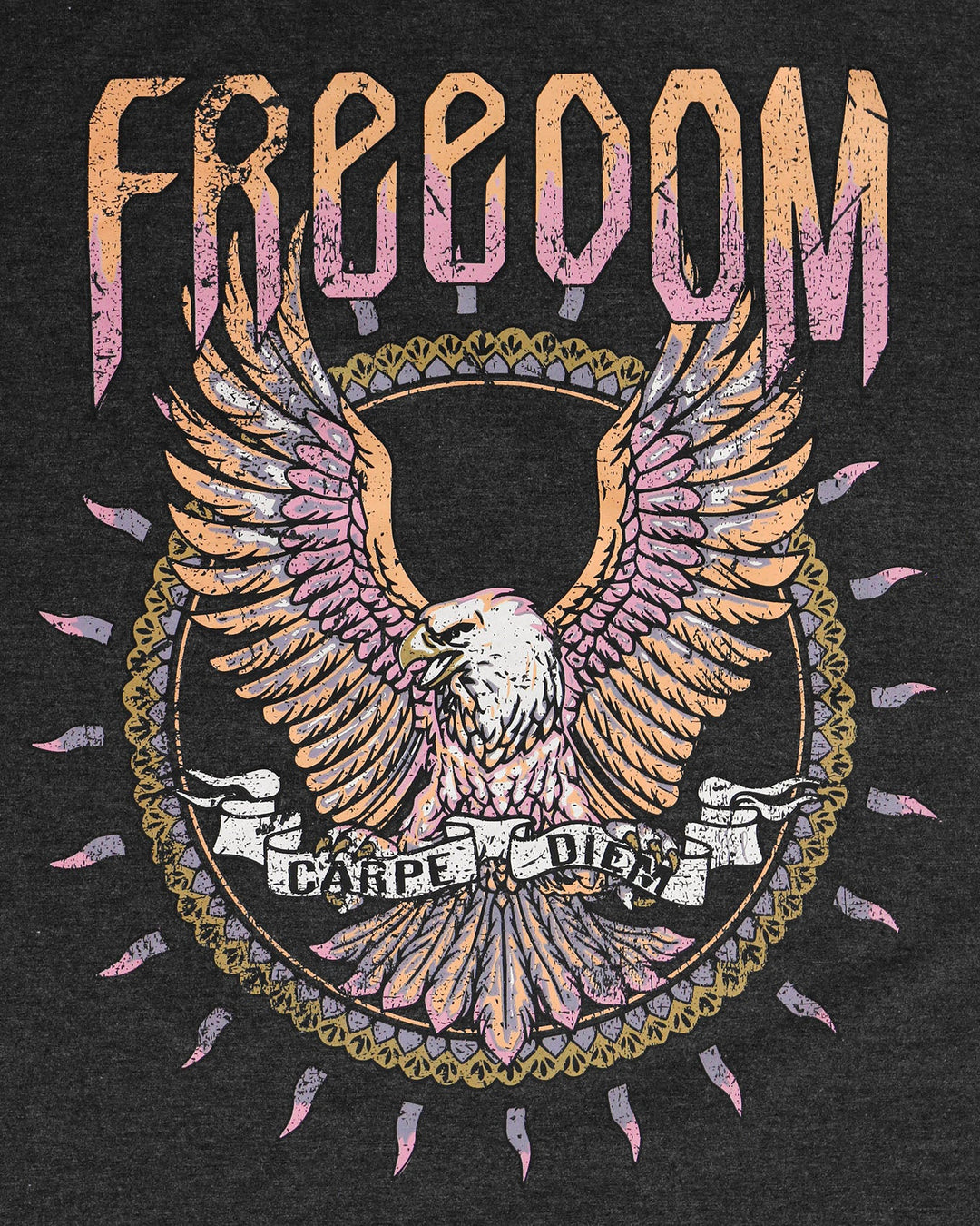 Grace and Lace | Girlfriend Fit Graphic Tee | Freedom