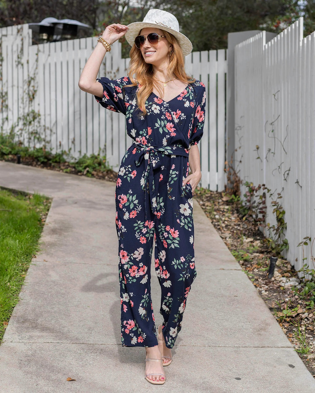 Grace and Lace | Hello Spring Floral Jumpsuit