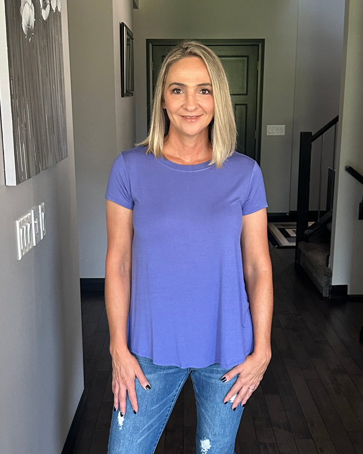 Elly Flowy Casual Tee | Marlin