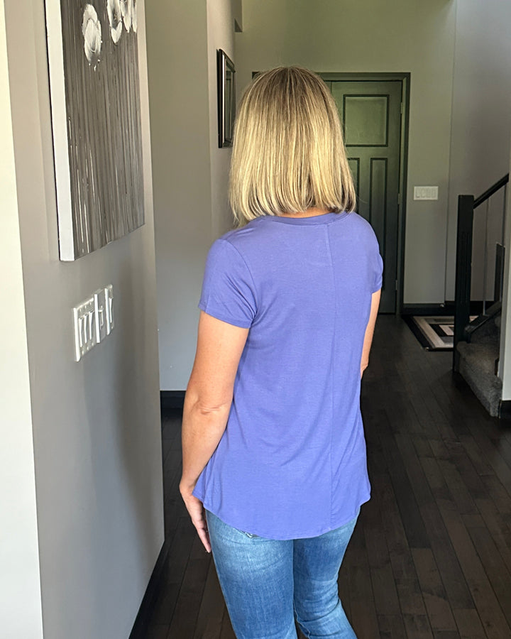 Elly Flowy Casual Tee | Marlin