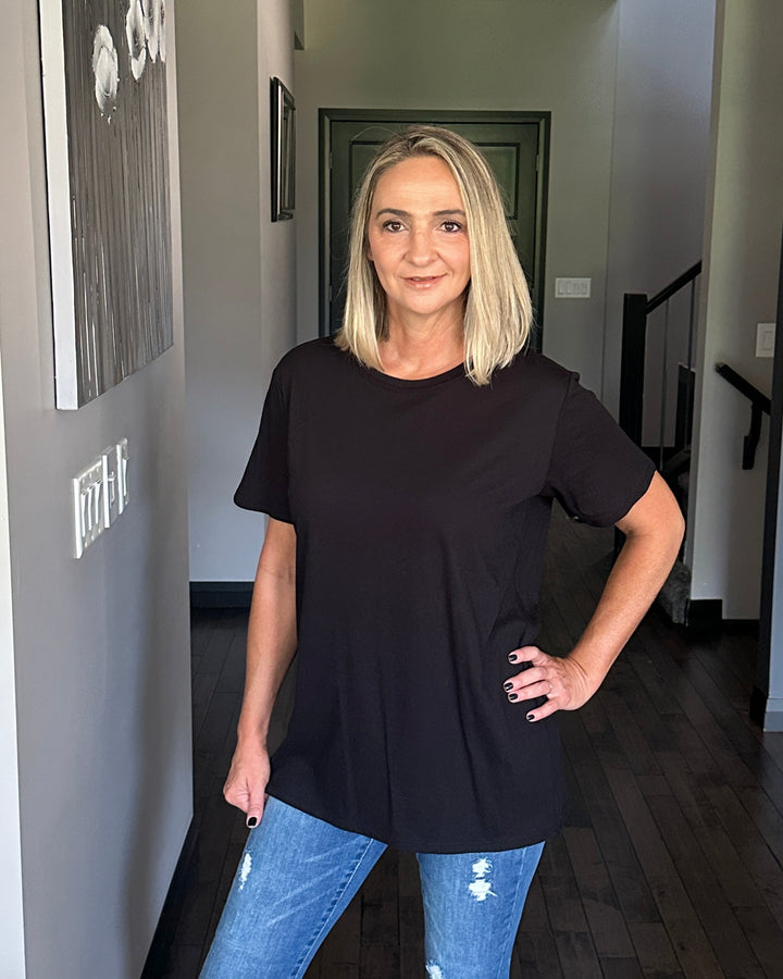 Bentley Boyfriend Tee | Black