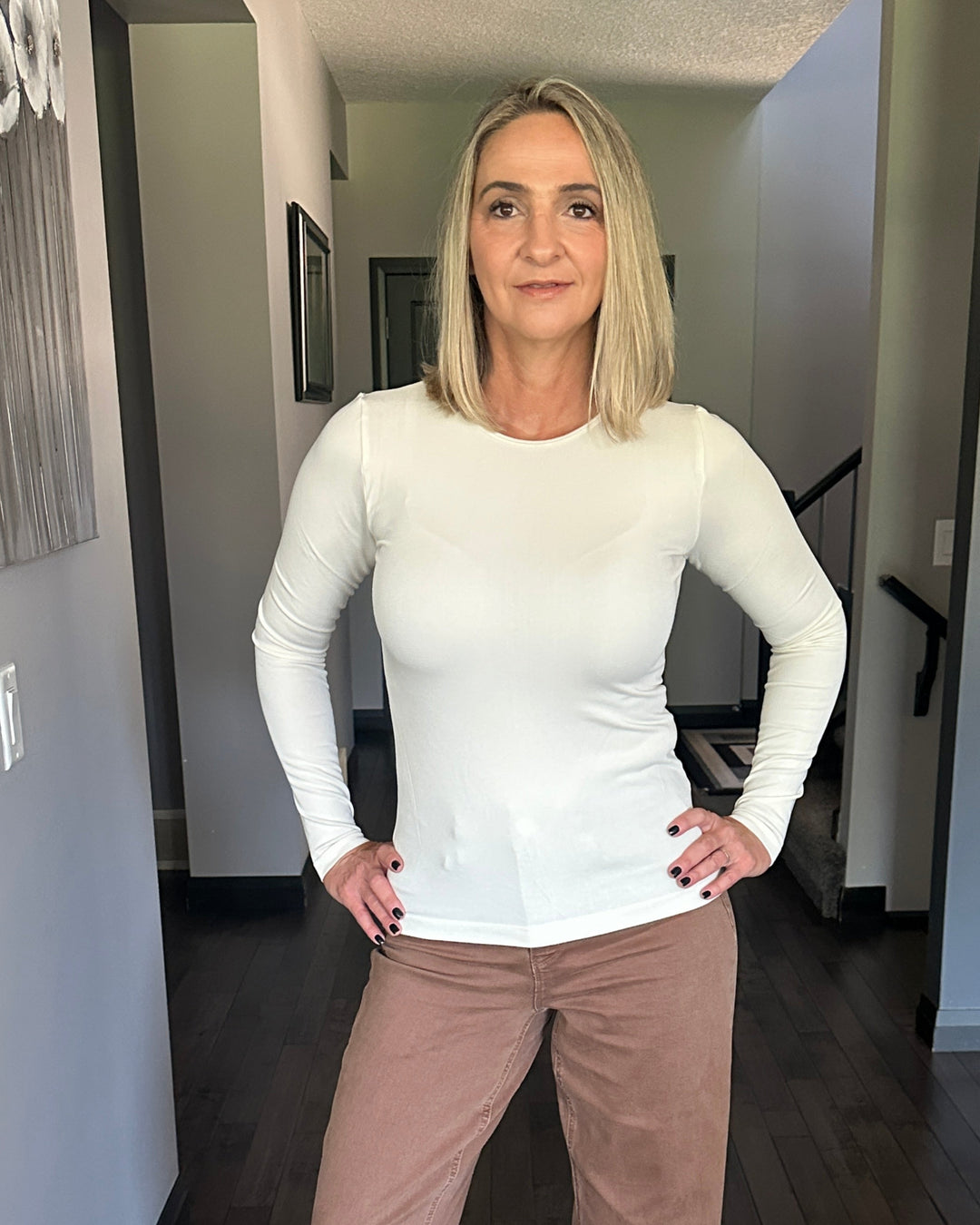 C'est Moi Bamboo Long Sleeve Crew Neck | One Size