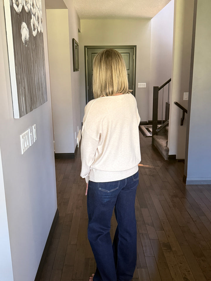 Dreamers Cozy Pullover  | Heather Oatmeal