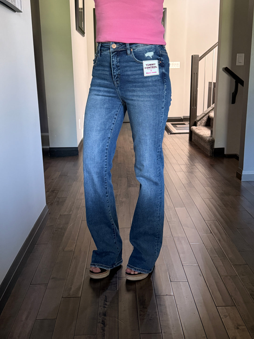 Risen  | Charlotte 33" Inseam Straight Leg Jeans