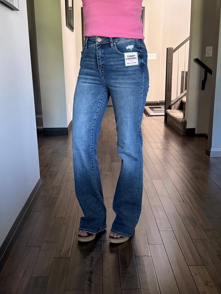 Risen  | Charlotte 33" Inseam Straight Leg Jeans