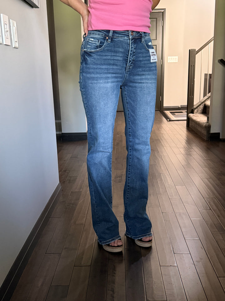 Risen  | Charlotte 33" Inseam Straight Leg Jeans