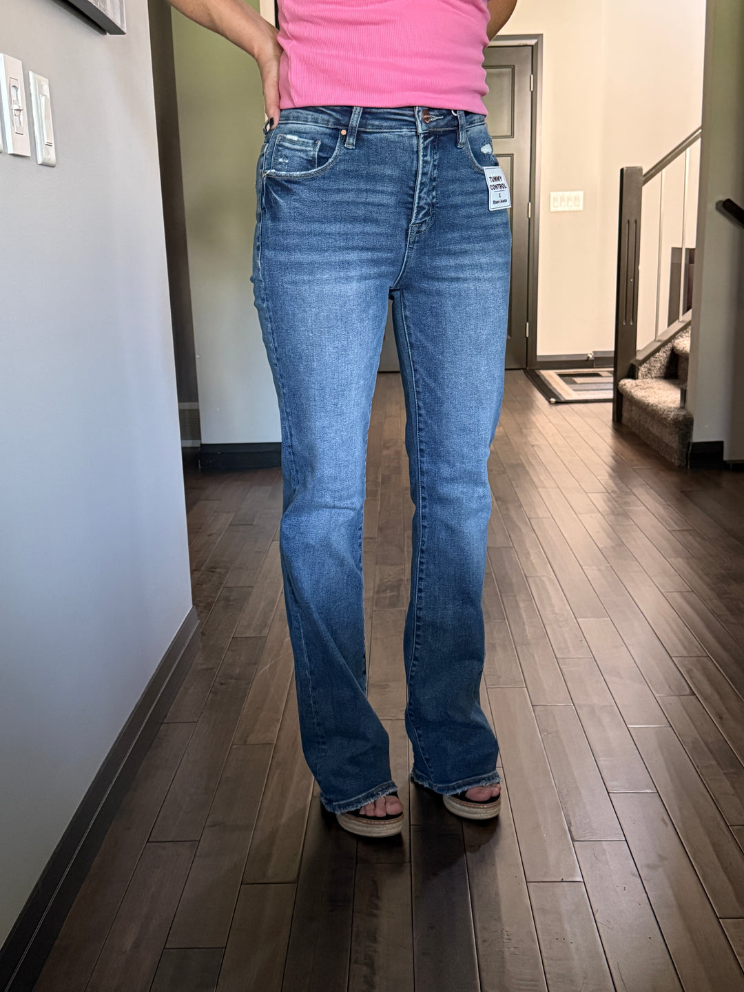 Risen  | Charlotte 33" Inseam Straight Leg Jeans