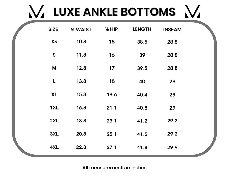PREORDER  Michelle Mae | Luxe Ankle Bottoms | Navy