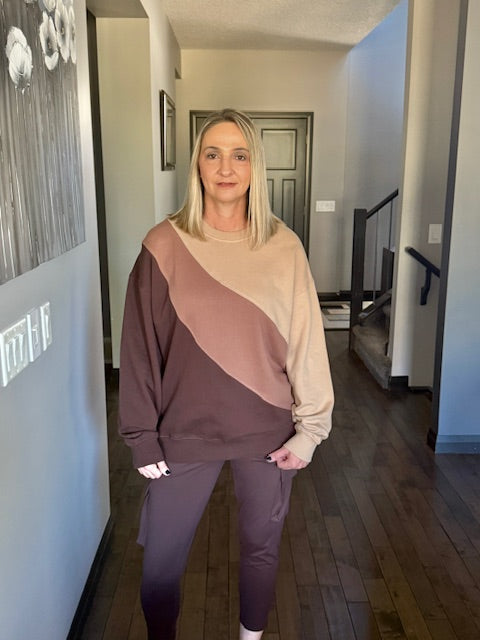 Colour Block Pullover