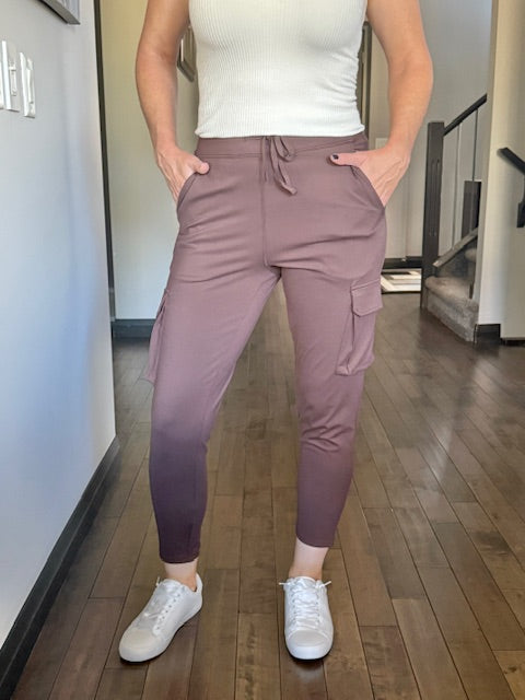 Venice Slim Fit Cargo Jogger | Espresso