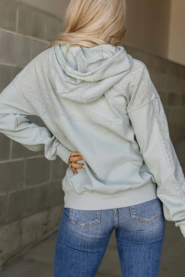Ampersand Ave | University Hoodie | Wanderstruck Blue