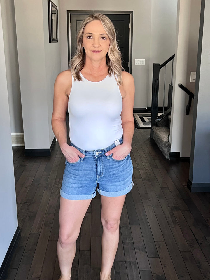 Judy Blue | Casual Day Cuffed Shorts