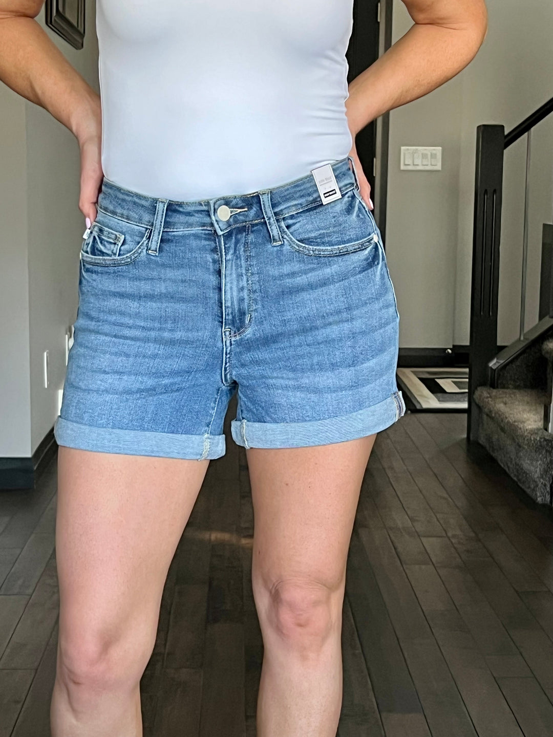 Judy Blue | Casual Day Cuffed Shorts