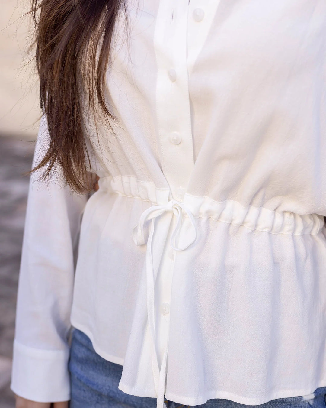 Grace and Lace | Linen Button Up Day Shirt