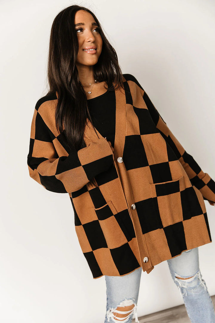 Ampersand Ave | Oversized Cardigan | Check Her Out