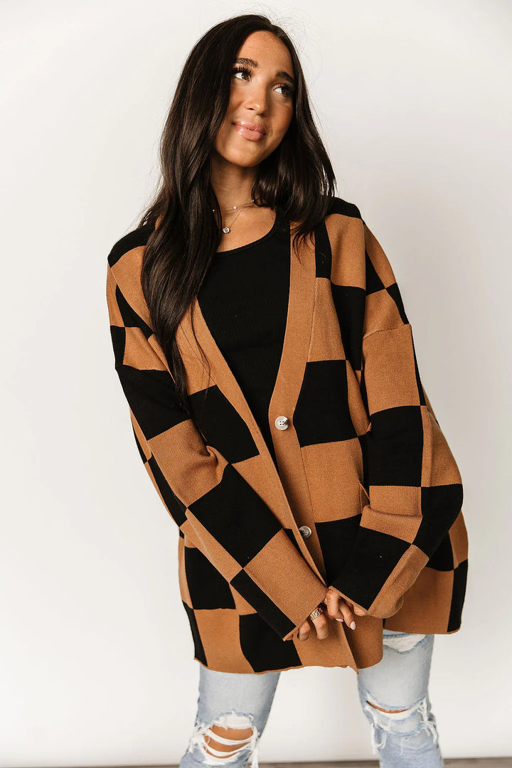 Ampersand Ave | Oversized Cardigan | Check Her Out