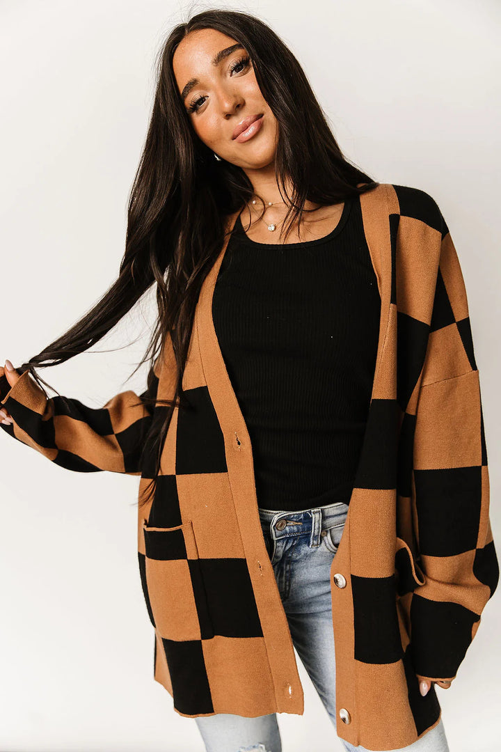 Ampersand Ave | Oversized Cardigan | Check Her Out