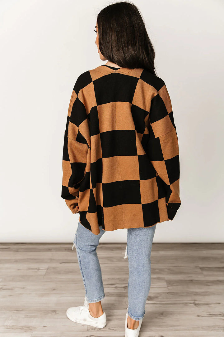 Ampersand Ave | Oversized Cardigan | Check Her Out