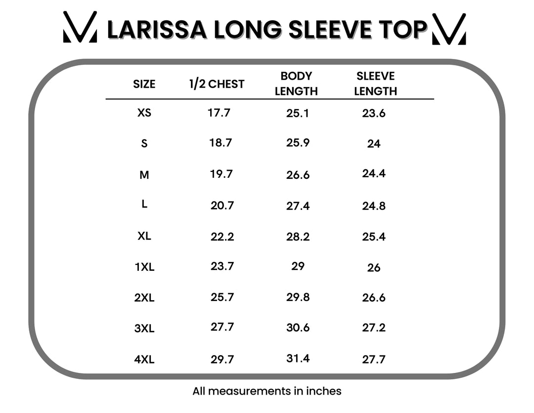 Michelle Mae | Larissa Long Sleeve | Brown