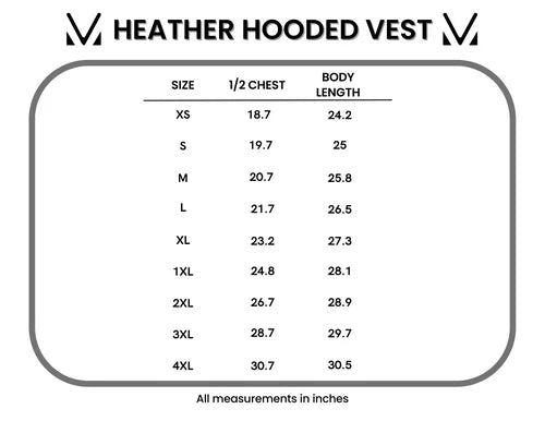 PREORDER  Michelle Mae | Heather Geometric Hooded Vest | Teal