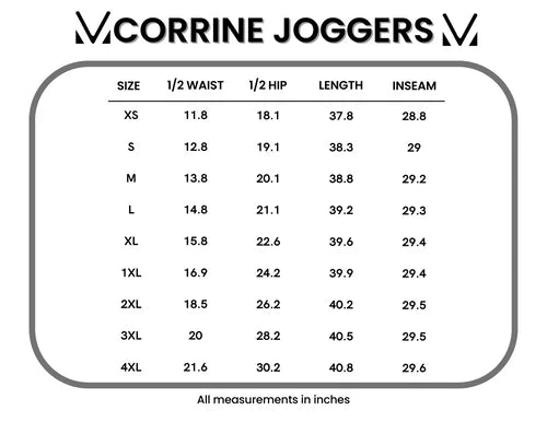 PREORDER  Michelle Mae | Corrine Joggers | Black