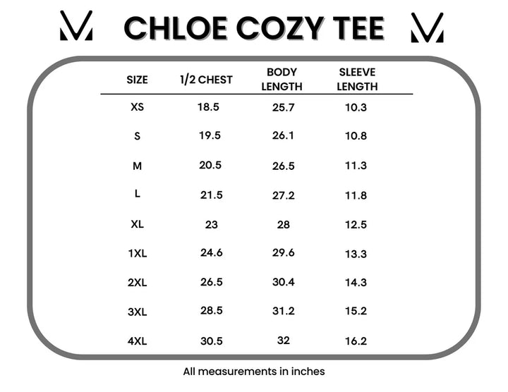 Michelle Mae | Chloe Cozy Tee | Mulberry