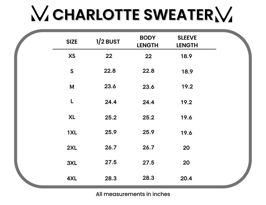 Michelle Mae | Charlotte Sweater | Black & Cream