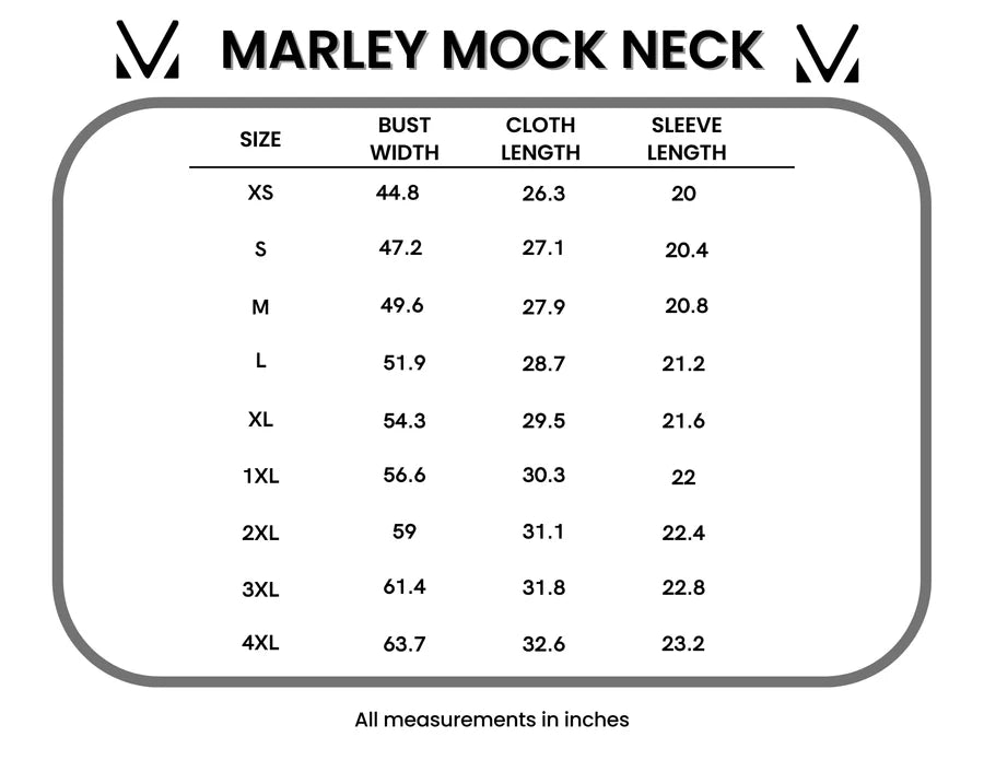 PREORDER  Michelle Mae | Marley Mock Neck Sweatshirt | Teal