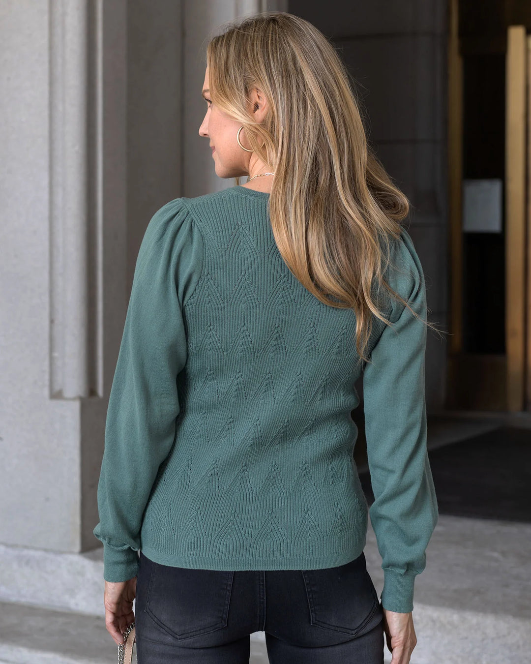 Grace and Lace | Molly Pointelle Sweater