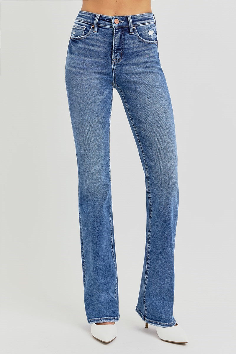 Risen  | Charlotte 33" Inseam Straight Leg Jeans