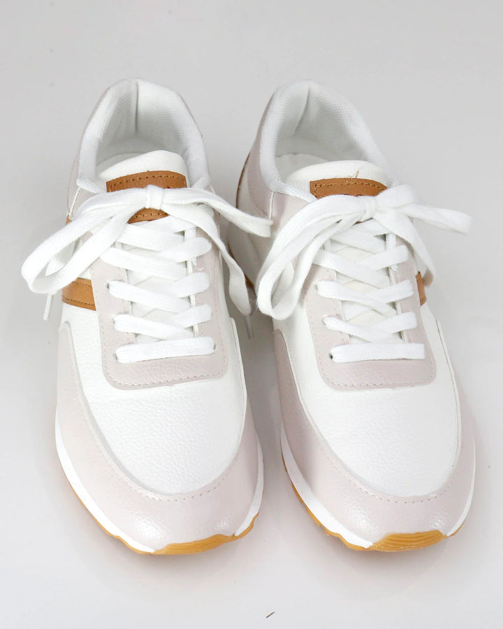 Grace and Lace | Street Sneakers | Tan / Nude