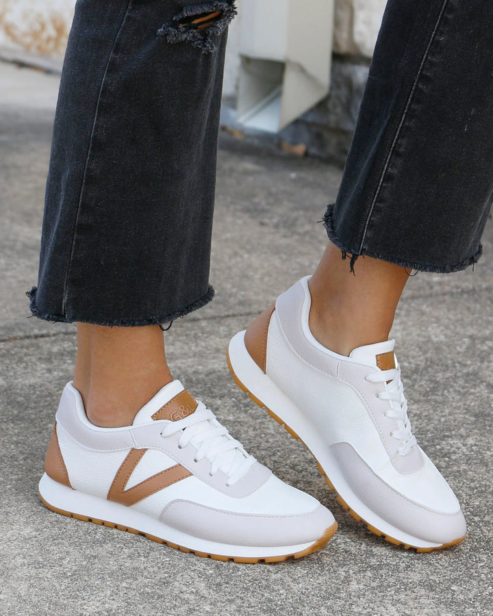 Grace and Lace | Street Sneakers | Tan / Nude