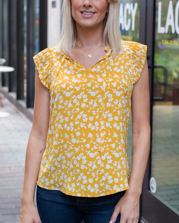 Grace and Lace | Sunshine Top