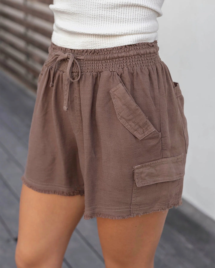 Grace and Lace | Tencel™ Lyocell Cargo Soft Shorts