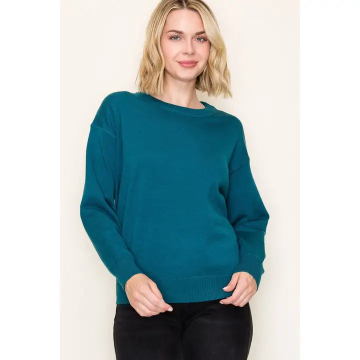 Harley Sweater | Teal