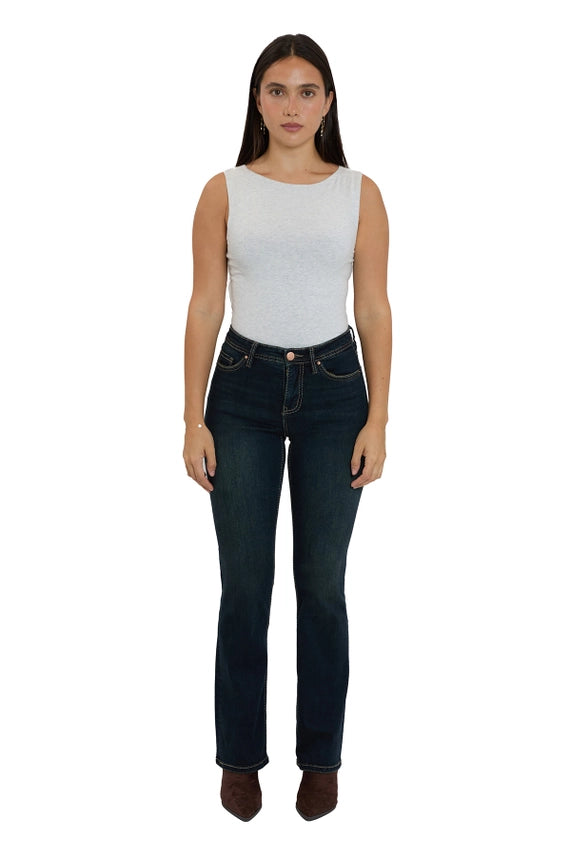 RFM | Mia High Rise Western Bootcut | Dark Vintage Wash