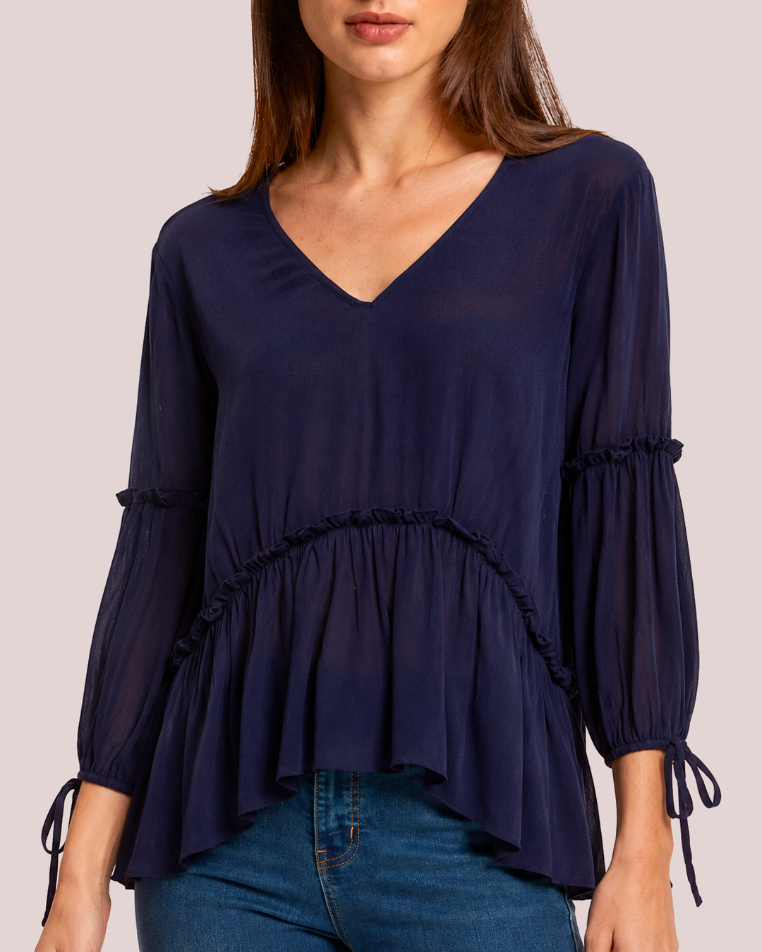 Grace and Lace | Soft Romance Peplum Blouse