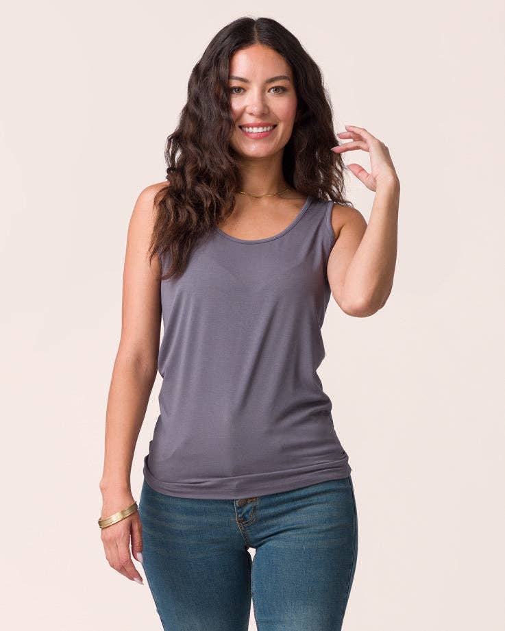Grace and Lace | Reversible Flawless Fit Tank | Castlerock