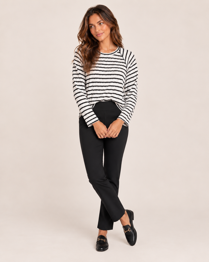 Grace and Lace | Easy Going Stripe Pullover