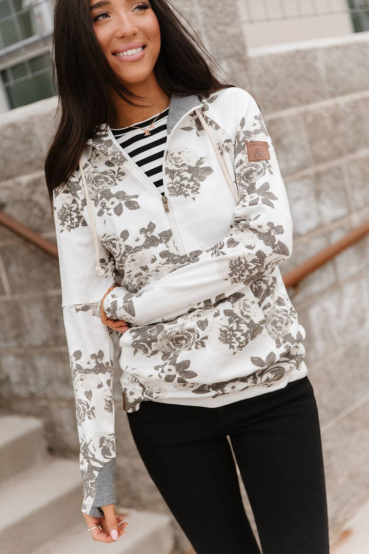 Ampersand Ave | HalfZip Sweatshirt | Chasing Moments
