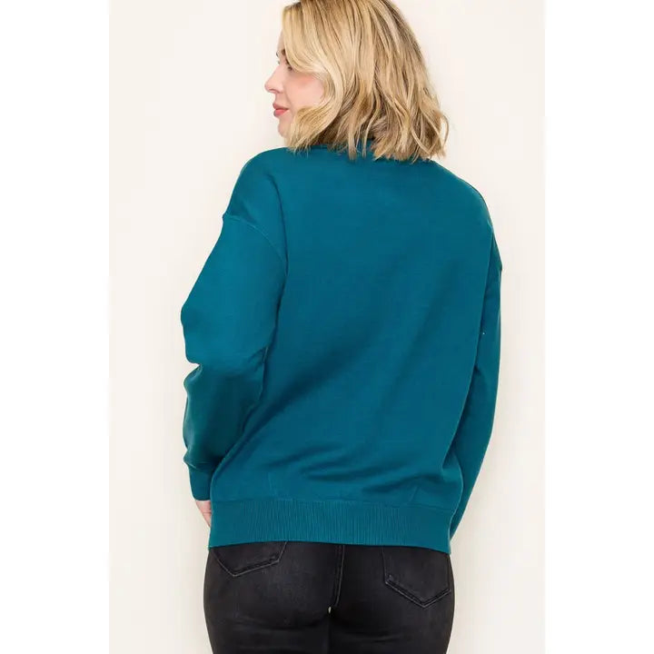 Harley Sweater | Teal