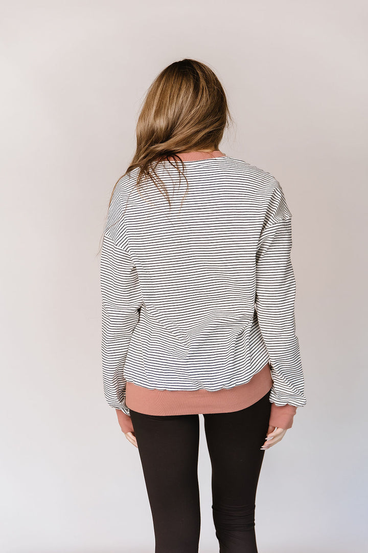 Ampersand Ave | University Pullover | So Charming
