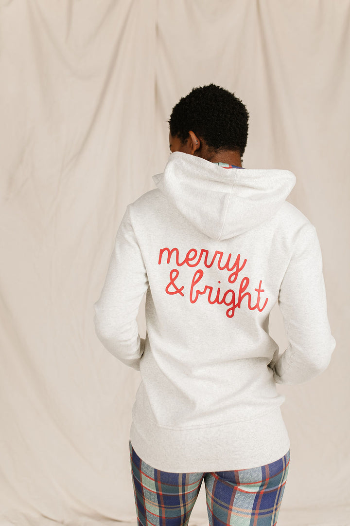 Ampersand Ave | FullZip Sweatshirt | Merry & Bright