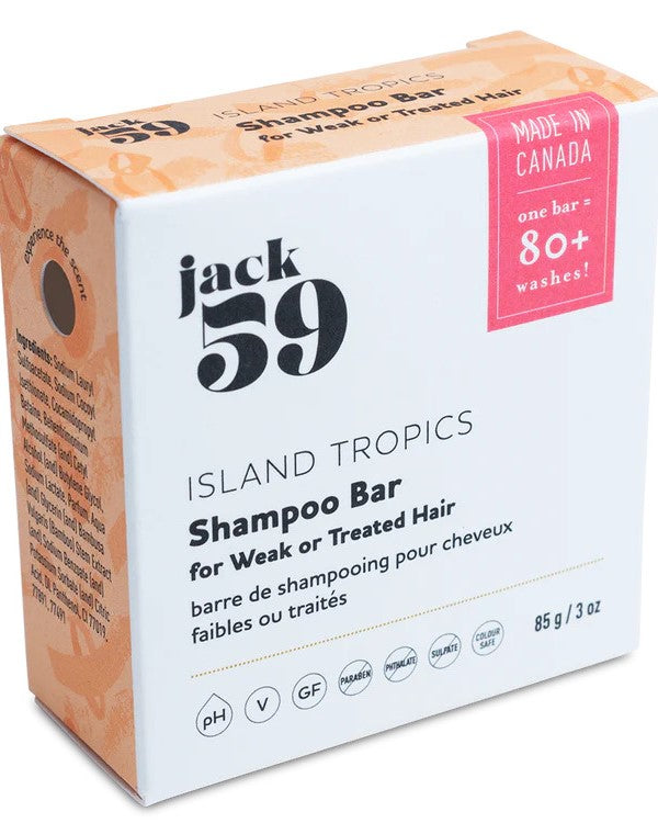 Jack 59 | Shampoo Bar | Island Tropics